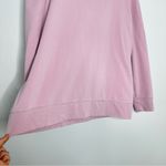 LL BEAN Funnelneck Sweatshirt Sz XL Ultrasoft Sweats Dusty Rose Pink Preppy Photo 2