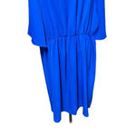 City Chic  Knot Front Fit & Flare Dress In Electric‎ Blue Size XL / Plus Size 22 Photo 8