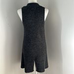 Active USA Heathered Gray Long Vest sz S/M Photo 4