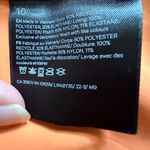 Lululemon Athletica Orange Raincoat with Hood and Water-Resistant Fabric Photo 7