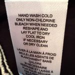 T Tahari  Diagonal Colorblock‎ Dolman Sweater Women's Large Black White Career Photo 7