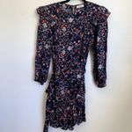 Isabel Marant  Etoile Telicia Wrap-effect Floral Print Linen Mini Dress Photo 2