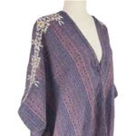 Free People This is a  Tribal Beat Noyal Boho Embroidered Beaded Kaftan top Photo 11