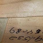 Vintage Mid Century Disco Square Toe Colorblock Leather Pumps Heel 9.5 MCM Retro Orange Photo 10