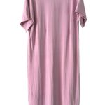 Callahan Knitwear Meri Shirt Maxi Dress Oversized Medium Lavender Purple Photo 3