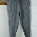 Gymshark Grey Joggers Zip Pockets Be A Visionary Drawstring Womens Size Small Photo 0
