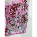 Victoria's Secret Victoria’s Secret Pink Floral Lace Mesh Corset Top Size S Photo 1