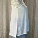 H&M White Lace Halter Tank Top Small Boho Festival Summer Casual Flowy Photo 1