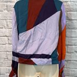 Tanya Taylor Size 6 Klara Colorblock Long-Sleeve Top Photo 7