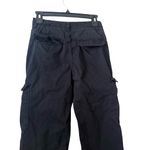 ZARA  Pants Women Black Cotton Cargo Pants Streetwear SZ 2 26X31 Photo 3