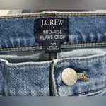 J.Crew  mid rise crop flare jeans size 30 Photo 8