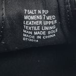 Kenneth Cole  Reaction Black Calf Hair Slip-On Fashion Sneakers Women's Size 7 Photo 4