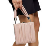 Topshop ‎ Pleated Faux Leather Bag Photo 0