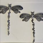 ZARA NWT - New In Box  Dragonfly Earrings - Brand New in Box - Silver Photo 3