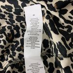 Boohoo  Animal Print Ruffle Sleeve Tiered Mini Dress Casual Party 4 Photo 9