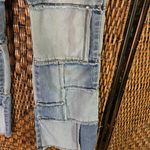 Vintage 90’s Y2K R4R Rave Patchwork Jeans Size 7 Blue Photo 1