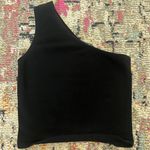 Brandy Melville Black One Shoulder Top Photo 0