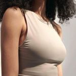 Zara  Cropped Tank Top Sleeveless Crewneck Crop Top Photo 1