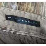 White House | Black Market Designer WHBM Skimmer Stretch Ankle Straight Legged Brown Casual Denim Jeans 12 Photo 5