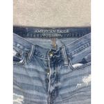 American Eagle womens american eagle vintage high rise jeans slouchy jean size 2 distressed Photo 3