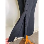 DO+BE  Black Mini Dress Long Sleeve Buttons Sz Small Photo 12