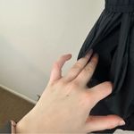 Hunter for Target Packable Hooded Vest Dress Black with Red Trim Size Medium Photo 5