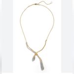 Alexis Bittar  Gold and Silver Crystal Necklace Photo 2