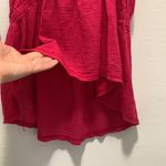 Bobi  Hot Pink Spaghetti Strap Tank Top Size Medium Photo 4