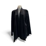 Chico's  Black Velvet Cardigan Photo 1
