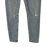 Madewell  9" High Rise Skinny Jeans Size 26 Light Wash Ankle Distressed Stretch Photo 2