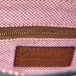 Dooney & Bourke Dillen Mini Barrel Black Leather Small Handbag Brown Strap NWOT Photo 14