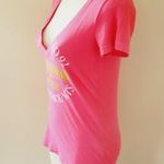 Abercrombie & Fitch  pink graphic tee size small Photo 2