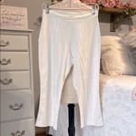 Vintage White Knit Pants Photo 2
