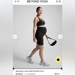 Beyond Yoga Spacedye cruiser maternity biker short Photo 2