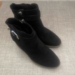 DR. SCHOLL’S Jacinda Ankle Booties Size 9 Black NEW Casual Comfort Fall Wedge Photo 2