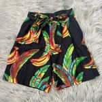 Farm Rio  Preta Banana Linen Shorts XS Photo 2