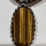 ATTERRI | Semi Precious Stone Statement Piece Necklace Brown Photo 8