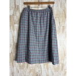 Leslie Fay  Personal Skirt Suit Size 8 Plaid Check‎ WOOL-BLEND Vintage Blazer Photo 7