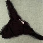 Beach Bunny  Sparkly Bikini Bottom Black Photo 4