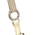 Brighton Black Leather Bucket Slouch Bag White Tassels Silver Charms Photo 8