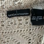 Mods international‎ Victoria secret cotton sweater Tan Size L Photo 1