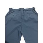 ZARA  womens blue business casual relaxed fit pull on trousers sz 32 Photo 6