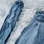 Refuge Distressed Blue Skinny Jeans Women’s 4 Photo 1