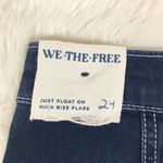 Free People WE THE FREE Just Float On Super Flare Jeans Size 24 High Rise Bell Bottoms New Photo 14