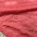 Lululemon tie back crop t shirt melon size 6 Orange Photo 2