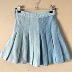Brooklyn Karma  | Y2K Two Toned Denim Pleated Mini Skirt Sz S Photo 0