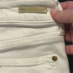 Pilcro and the Letterpress  Anthropologie Script Women‎ 29 White Denim Jean *FLAW Photo 4