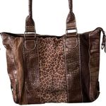 GAL Vegan Leather Shoulder Bag Brown Photo 8