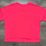 Lucky in Love LUV Hype Long Sleeve Tennis Top Coral Crush Pink Size XS/S Photo 5