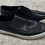 J Slides Alara Sneakers Womens 6.5 Black Leather Platform Shoes Slip On Photo 0